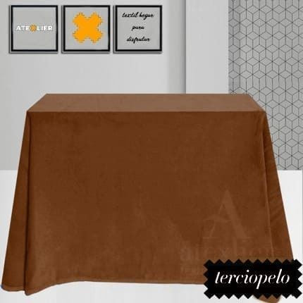 ▷ Mesa rectangular terciopelo PREMIUM | MORA abrigo