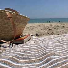 Jarapa playa reciclada y sostenible 100 x 180 cm