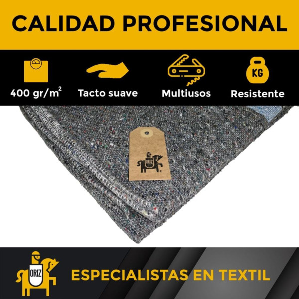 Manta de Mudanza de 400 gr fuertes y resistentes (2)