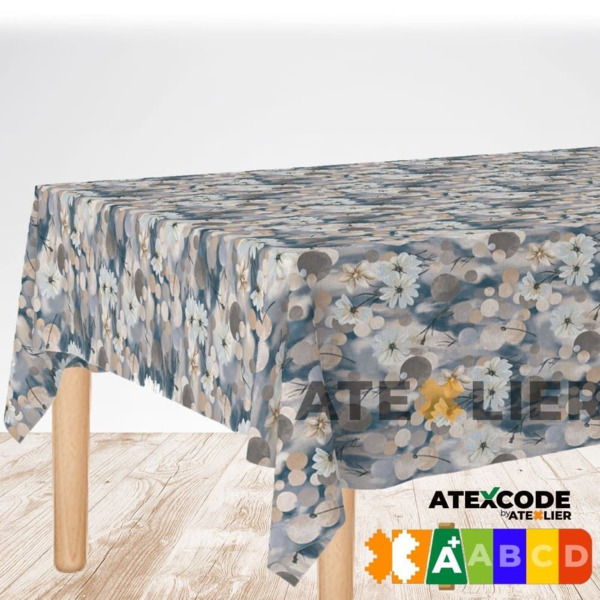 Mantel antimanchas de Hule Vinilo PVC MARGEURITES (3)