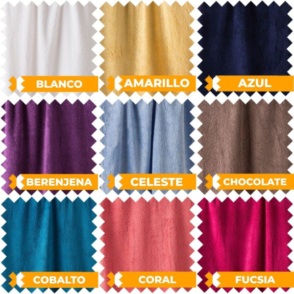 Toalla de Mano Algodón Peinado 600 gr (2)